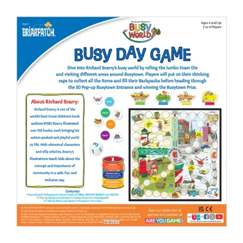 Briarpatch Richard Scarry's Busy Day Game