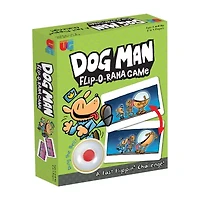 University Games Dog Man Flip-O-Rama Game 64-pc. Card Game