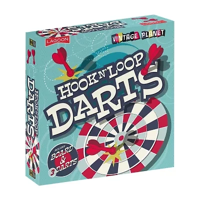The Lagoon Group Vintage Planet Hook N' Loop Darts Dartboard
