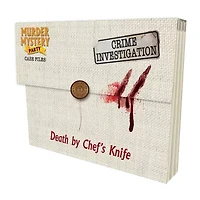 University Games Murder Mystery Party Case Files: Death By Chef'S Knife Board Game