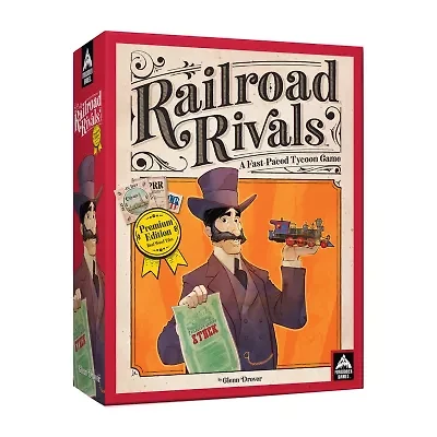 Forbidden Games Railroad Rivals - Premium Edition Board Game