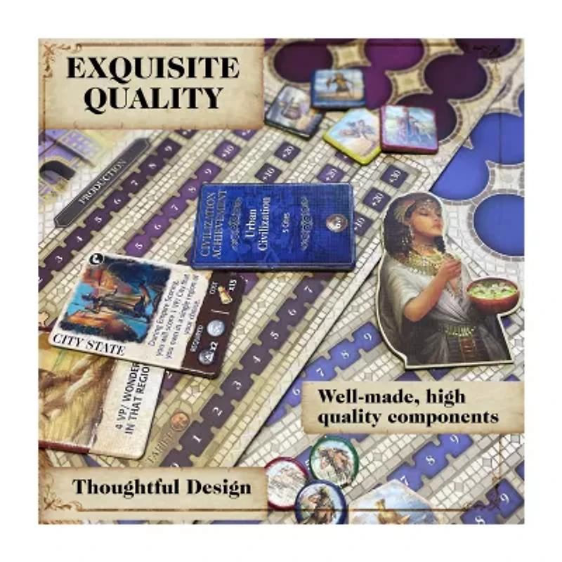 Forbidden Games Mosaic: A Story Of Civilization Board Game