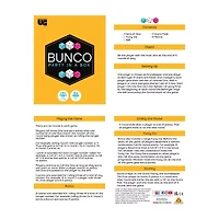 University Games Bunco Party In A Box Table Game