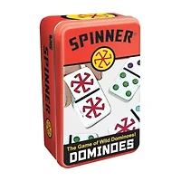 University Games Spinner - The Game Of Wild Dominoes! Dominoes