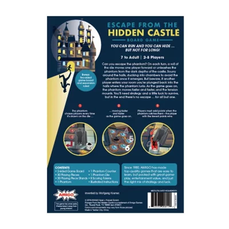 Amigo Escape From The Hidden Castle Board Game Board Game