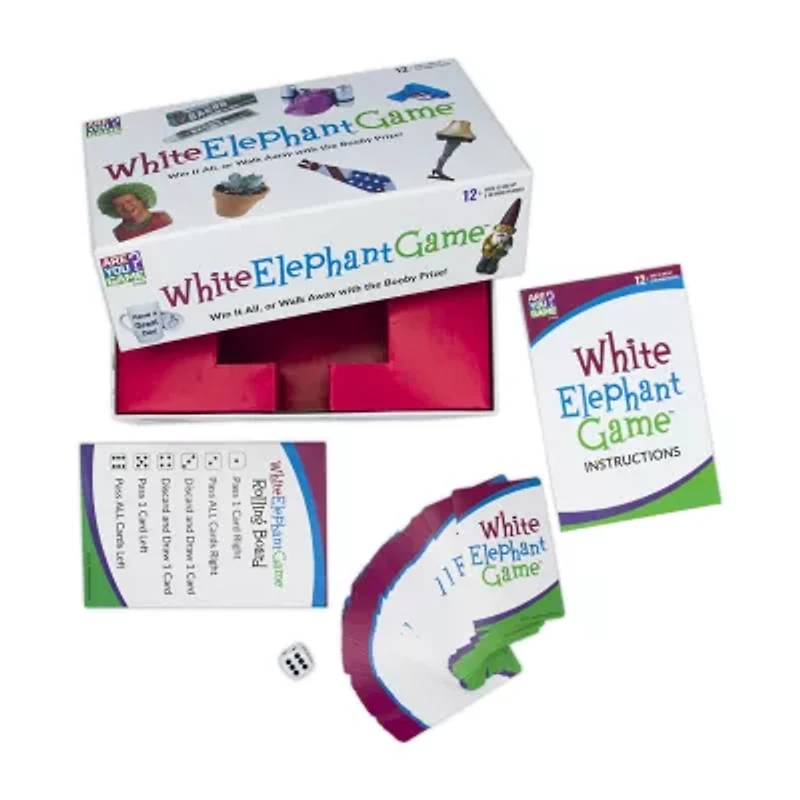 Areyougame.Com White Elephant Game Card Game