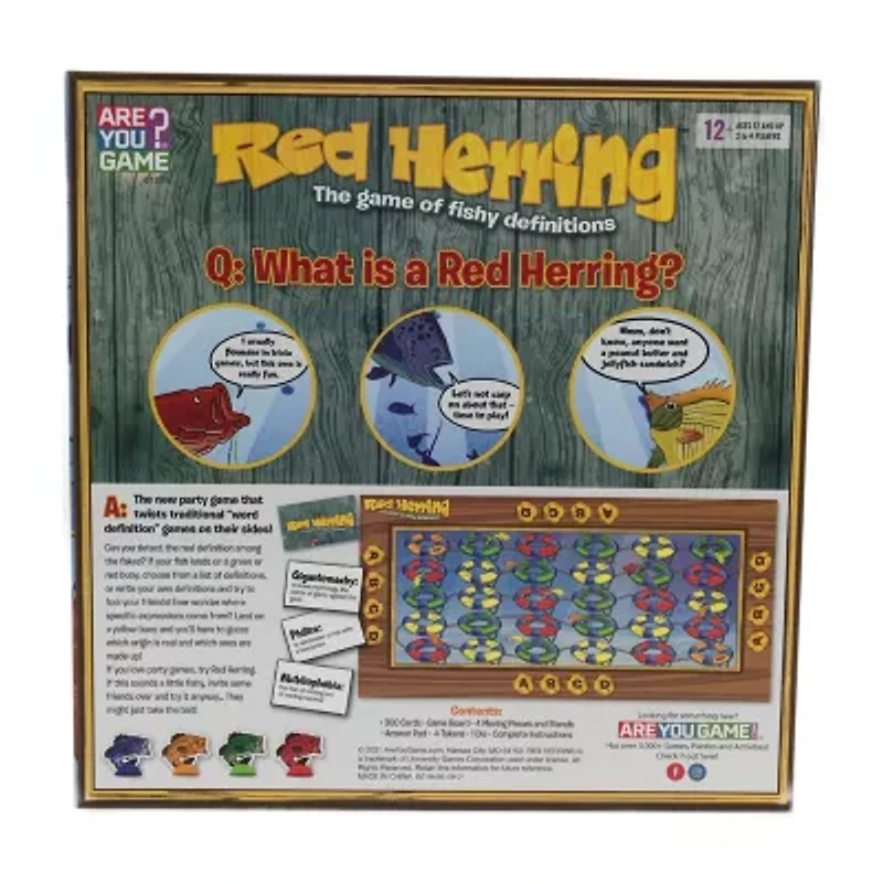 Areyougame.Com Red Herring Board Game