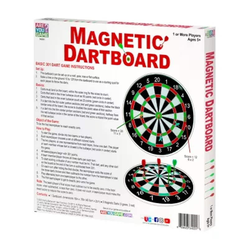 Areyougame.Com Magnetic Dartboard Dartboard