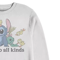 Mens Long Sleeve Stitch Sweatshirt