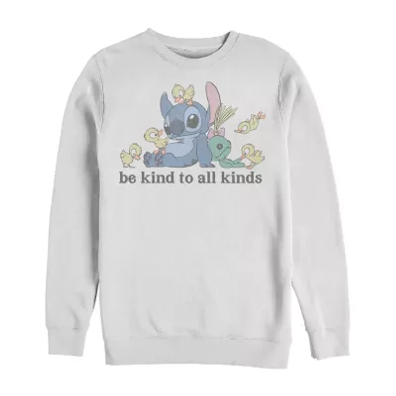 Mens Long Sleeve Stitch Sweatshirt
