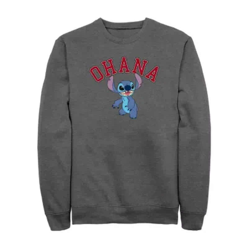 Mens Long Sleeve Stitch Sweatshirt