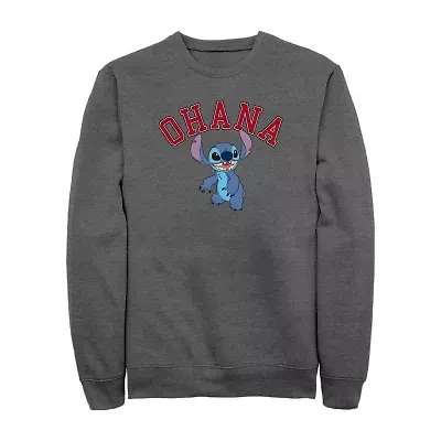 Mens Long Sleeve Stitch Sweatshirt