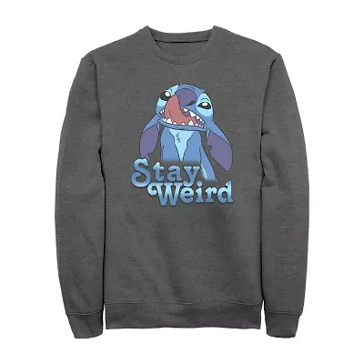 Mens Long Sleeve Stitch Sweatshirt