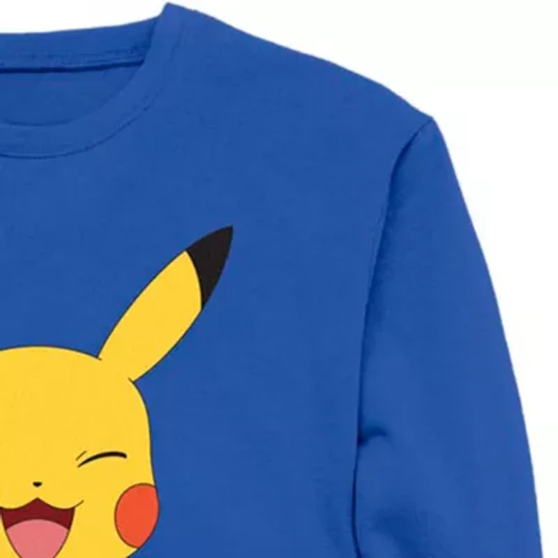 Mens Long Sleeve Pokemon Sweatshirt