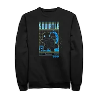 Mens Crew Neck Long Sleeve Pokeman Sweatshirt