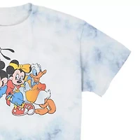 Mens Short Sleeve Mickey and Friends Graphic T-Shirt