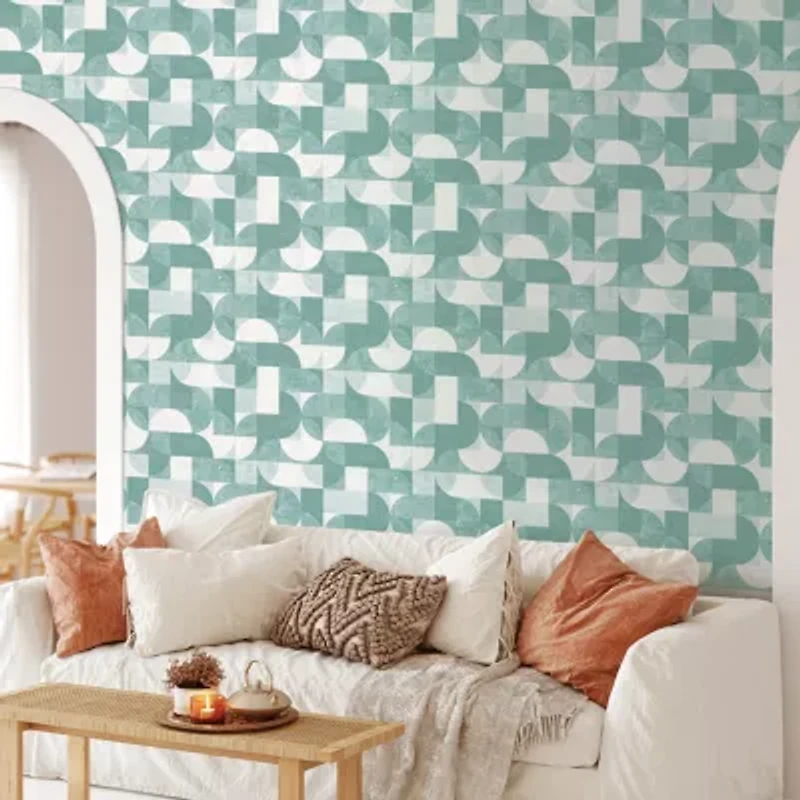 Tempaper Composed Shapes Peel & Stick Wallpaper