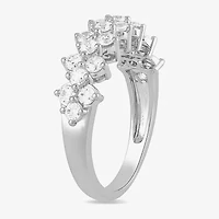 Womens CT. T.W. Lab Grown White Diamond 10K Gold Cocktail Ring