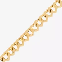 Made in Italy Womens 14K Gold 17 1/2 Inch Link Chain Necklace