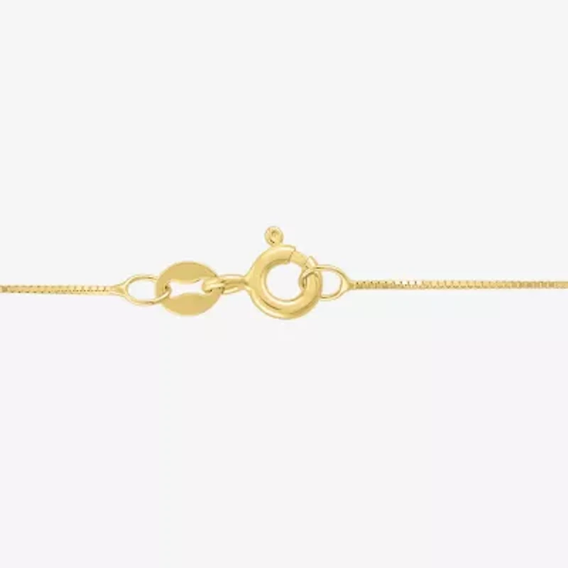 (G-H / I1-I2) Womens 5/8 CT. T.W. Lab Grown White Diamond 14K Gold Over Silver Sterling Silver Heart 18 Inch Pendant Necklace