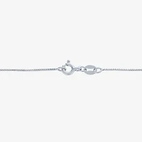 (G-H / I1-I2) Womens 5/8 CT. T.W. Lab Grown White Diamond Sterling Silver Heart 18 Inch Pendant Necklace