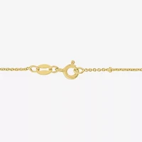 Medalla Milagrosa / Miraculous Medal (G-H / Si2-I1) Womens 1/10 CT. T.W. Lab Grown White Diamond 14K Gold Over Silver Sterling Silver 18 Inch Pendant Necklace