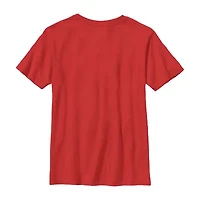 Disney Collection Little & Big Kid Boys Crew Neck Short Sleeve Graphic T-Shirt