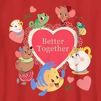 Disney Collection Little & Big Kid Boys Crew Neck Short Sleeve Graphic T-Shirt