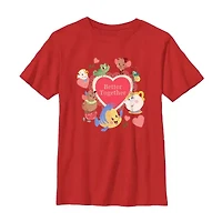 Disney Collection Little & Big Kid Boys Crew Neck Short Sleeve Graphic T-Shirt