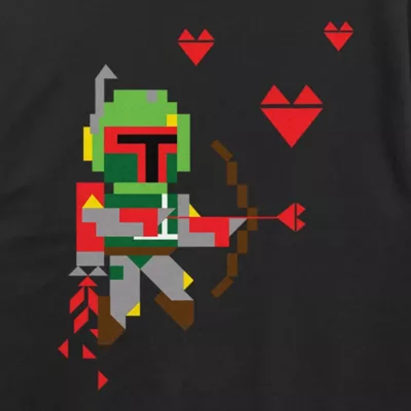 Disney Collection Little & Big Kid Boys Crew Neck Short Sleeve Star Wars Graphic T-Shirt