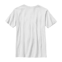 Disney Collection Little & Big Kid Boys Crew Neck Short Sleeve Regular Fit Avengers Graphic T-Shirt