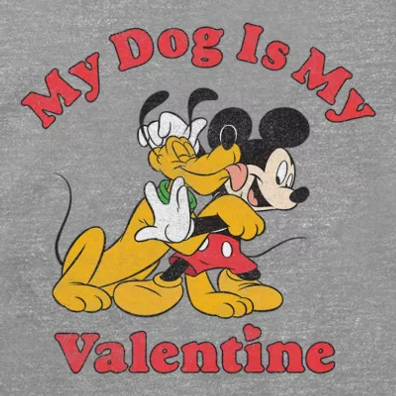 Disney Collection Little & Big Kid Boys Crew Neck Short Sleeve Mickey and Friends Graphic T-Shirt