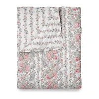 Martha Stewart Lula Floral Reversible Quilt