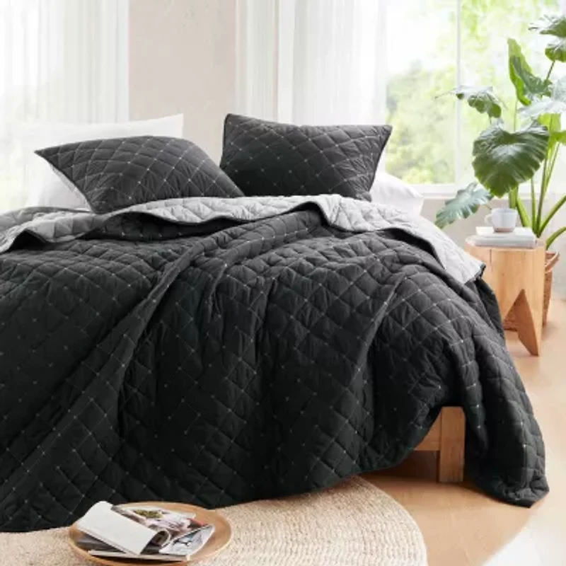 Madison Park Bianca Stripe 7-pc. Midweight Comforter & Coverlet Set