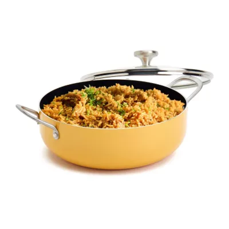 Infuse Aluminum Non-Stick 6-qt Caldero Saute Pan