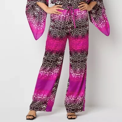 Bold Elements Womens Wide Leg High Rise Trouser