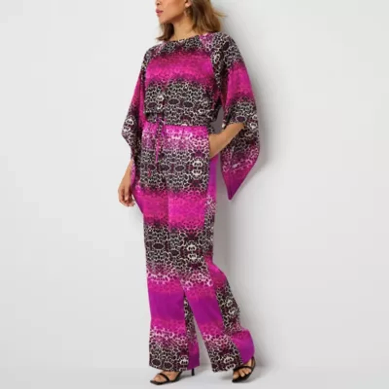 Bold Elements Womens Wide Leg High Rise Trouser