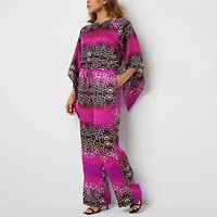 Bold Elements Womens Wide Leg High Rise Trouser