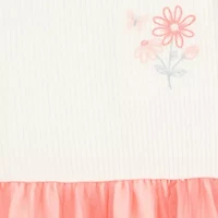 Carter's Little & Big Kid Girls Short Sleeve Fitted A-Line Dress