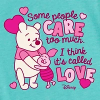 Disney Collection Little & Big Kid Girls Crew Neck Short Sleeve Winnie The Pooh Graphic T-Shirt