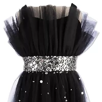 Speechless Big Kid Girls Embellished Sleeveless Midi Party Dress