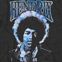 Jimi Hendrix Mens Crew Neck Short Sleeve Regular Fit Big and Tall Graphic T-Shirt