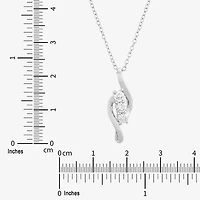 Limited Quantities! Womens 1/3 CT. T.W. Lab Grown White Diamond Sterling Silver 18 Inch Pendant Necklace