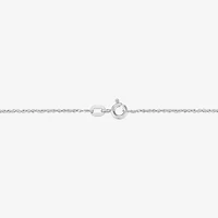 Limited Quantities! Womens 1 1/2 CT. T.W. Lab Grown White Diamond 14K White Gold Round 18 Inch Pendant Necklace
