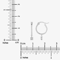 Limited Quantities! Womens 1/10 CT. T.W. Lab Grown White Diamond Sterling Silver 2-pc. Earring Set