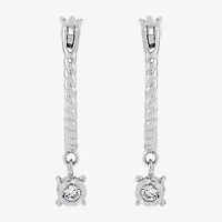 Limited Quantities! Womens 1/10 CT. T.W. Lab Grown White Diamond Sterling Silver 2-pc. Earring Set