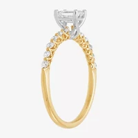 Limited Quantities! Womens 3/4 CT. T.W. Natural White Diamond 14K Gold Side Stone Engagement Ring