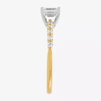 Limited Quantities! Womens 3/4 CT. T.W. Natural White Diamond 14K Gold Side Stone Engagement Ring