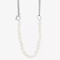 Limited Quantities! Womens White 24 Inch Strand Necklace