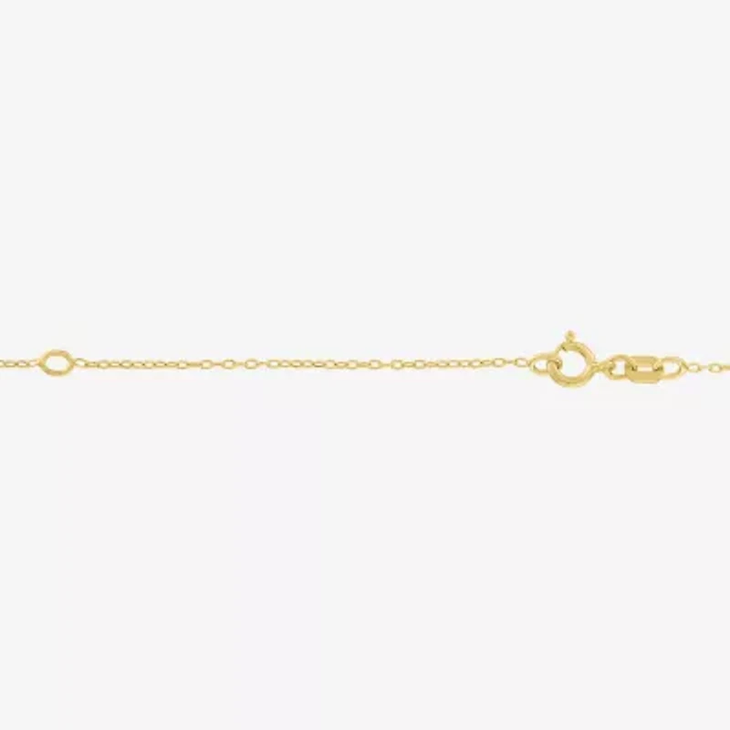 Womens Genuine Red Garnet 14K Gold Over Silver Oval 16 Inch Pendant Necklace